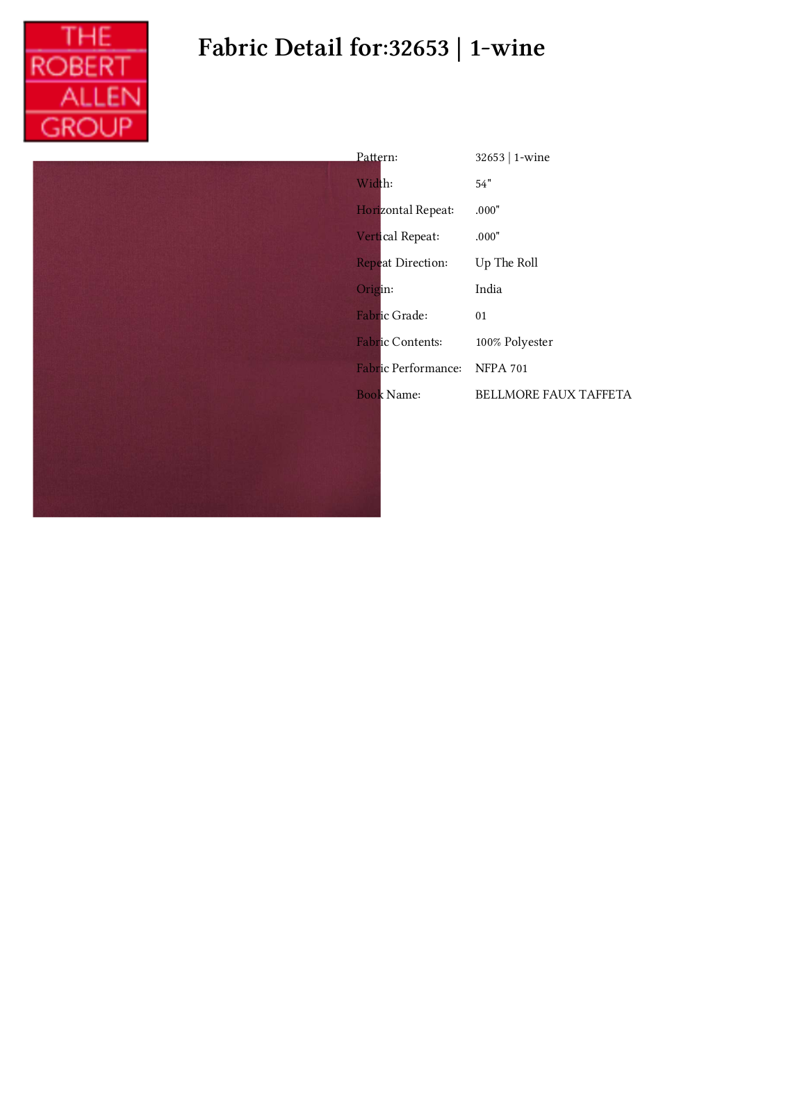 Duralee CRAL6255 Specifications - ManualMachine.com