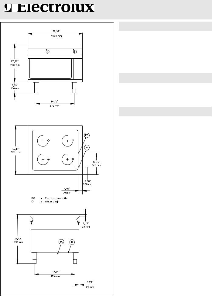 Electrolux 584155 S90, 584154 S90 General Manual