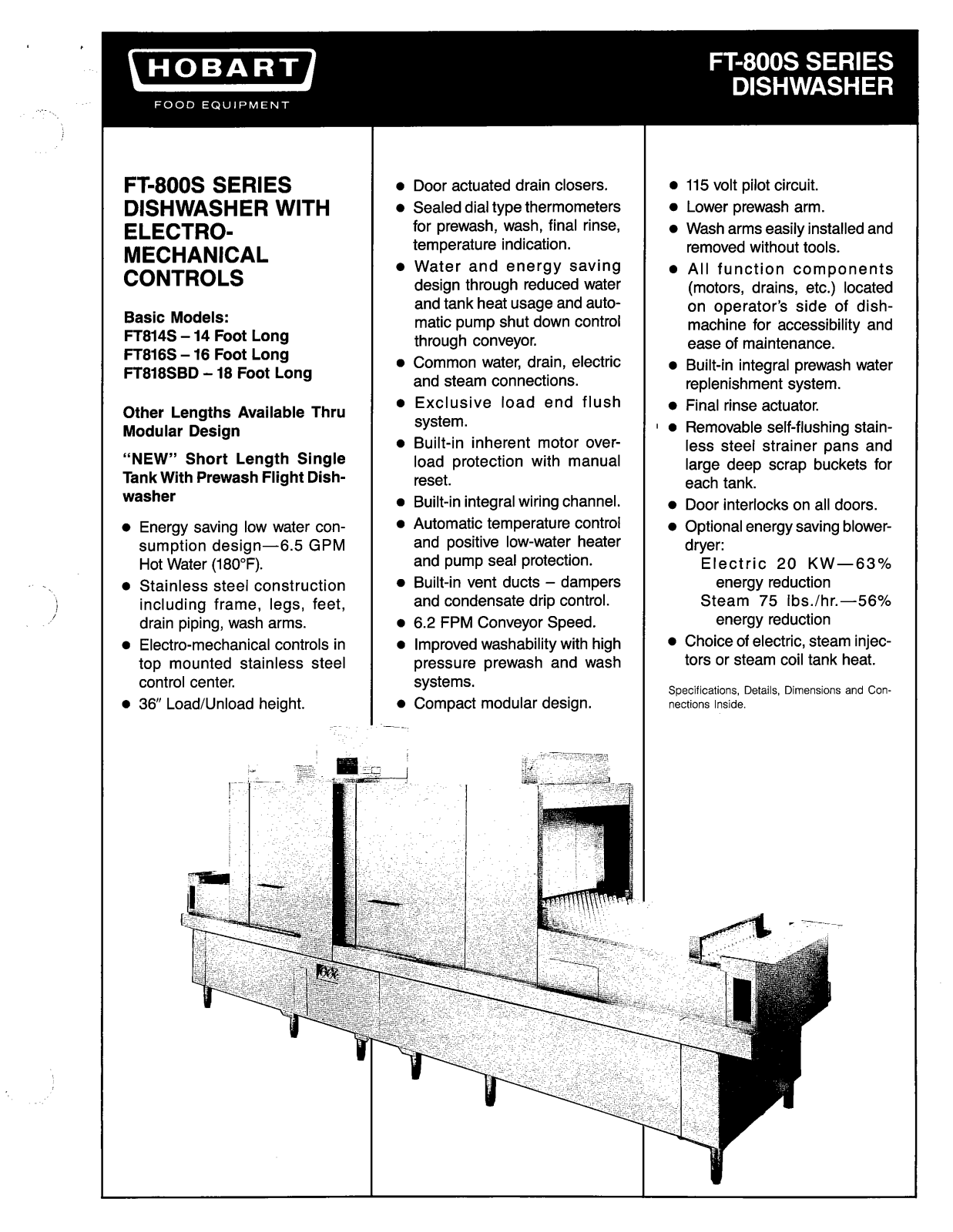 Hobart FT-818S User Manual