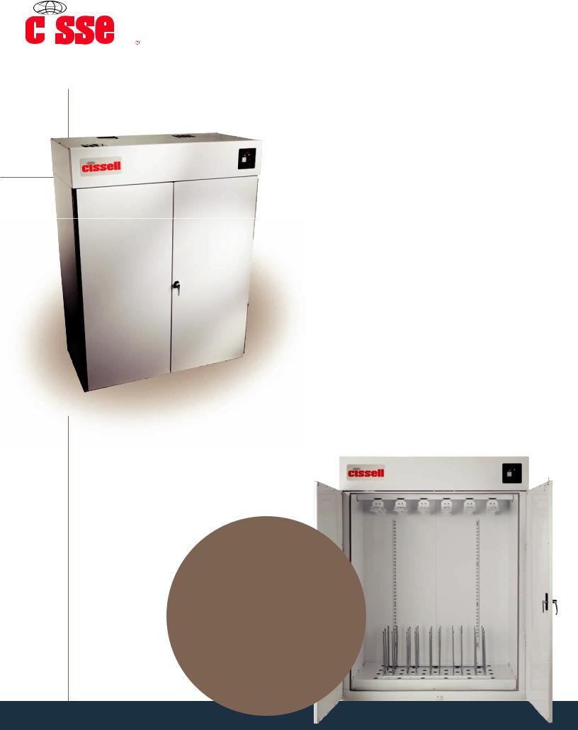 Cissell TURN OUT DRYING CABINET, CTGC User Manual