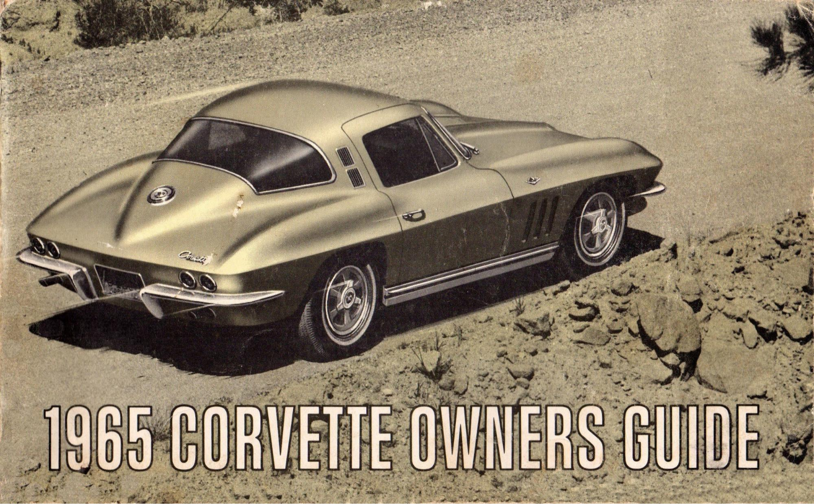 Chevrolet Corvette 1965 Operating Instructions