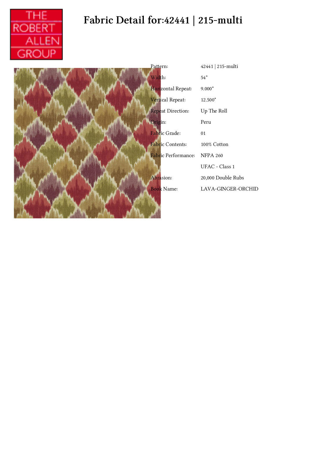 Duralee CRAL4690 Specifications - ManualMachine.com