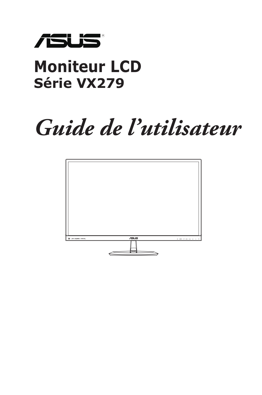 ASUS VX279Q User Manual