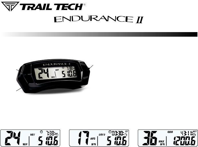 Trail tech Endurance II User Manual