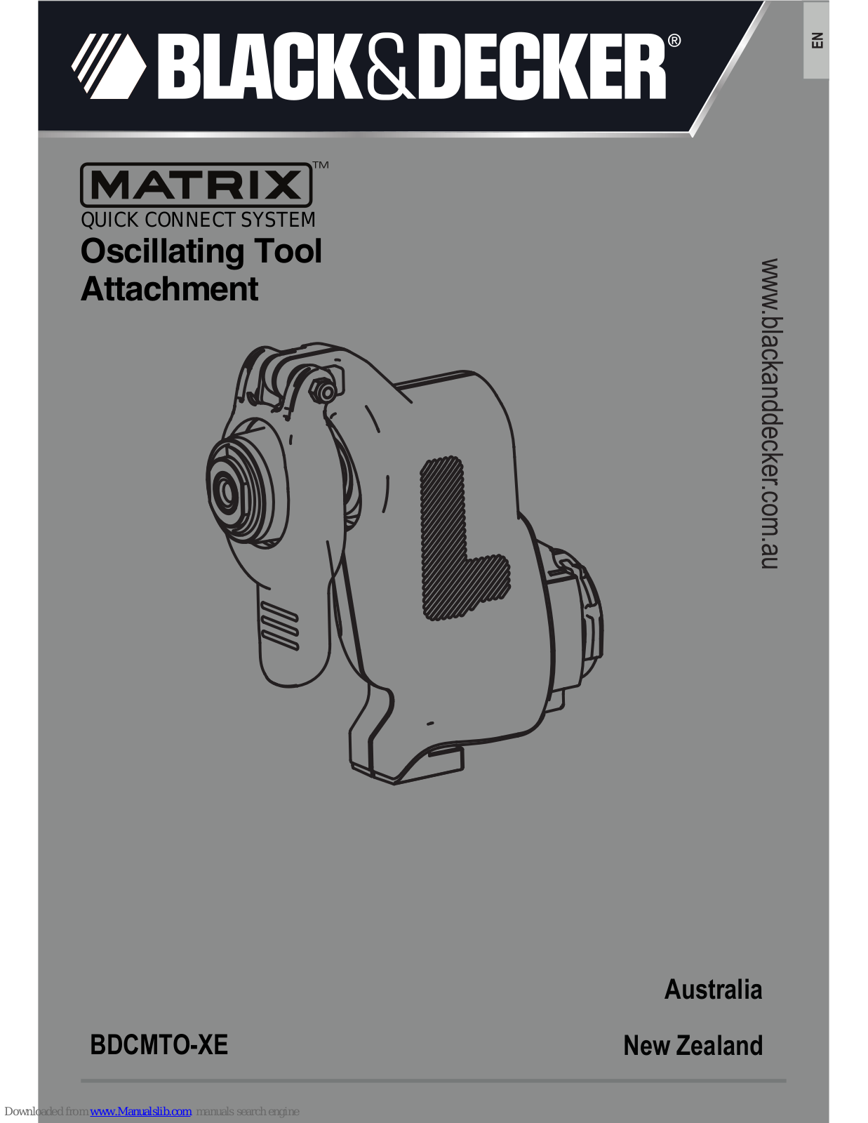 Black & Decker BDCMTO-XE User Manual