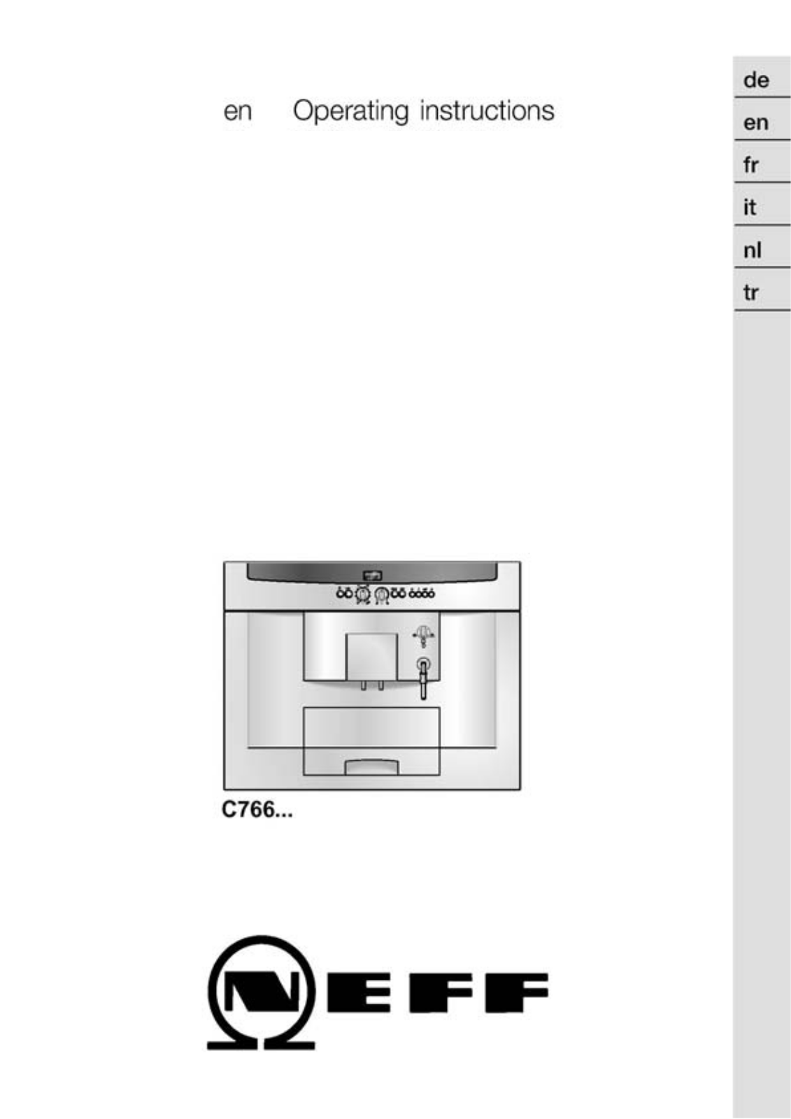 Neff C7660N1, C7660, C7660N0 instruction Manual