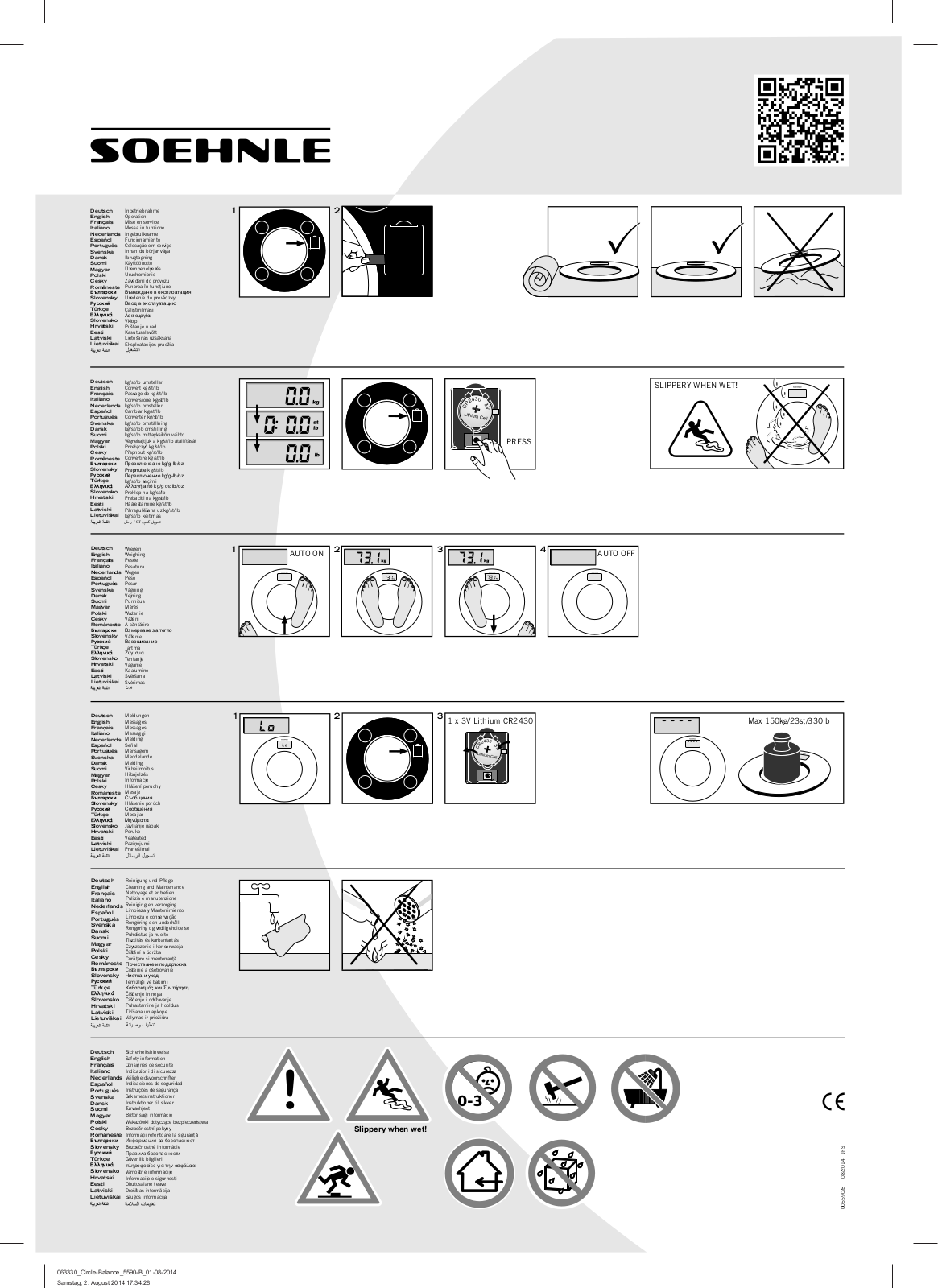 Soehnle Circle Balance User Manual