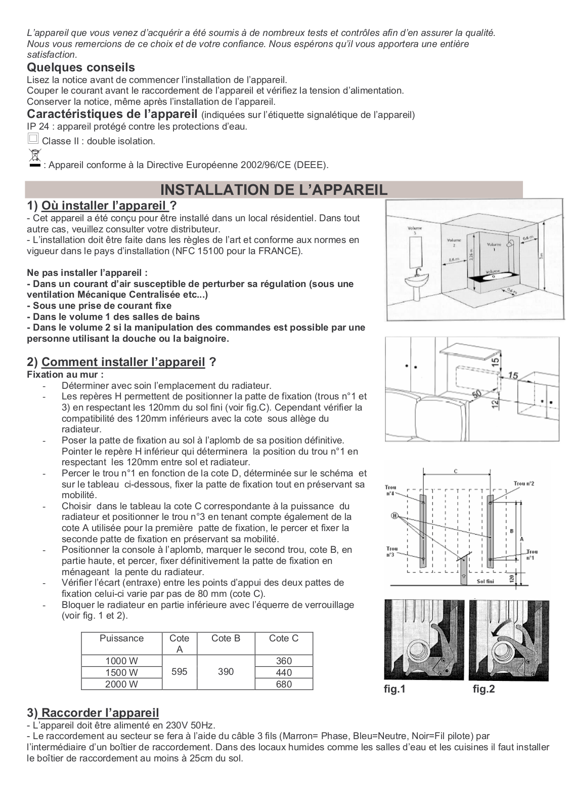 SAUTER SANTORINO User Manual