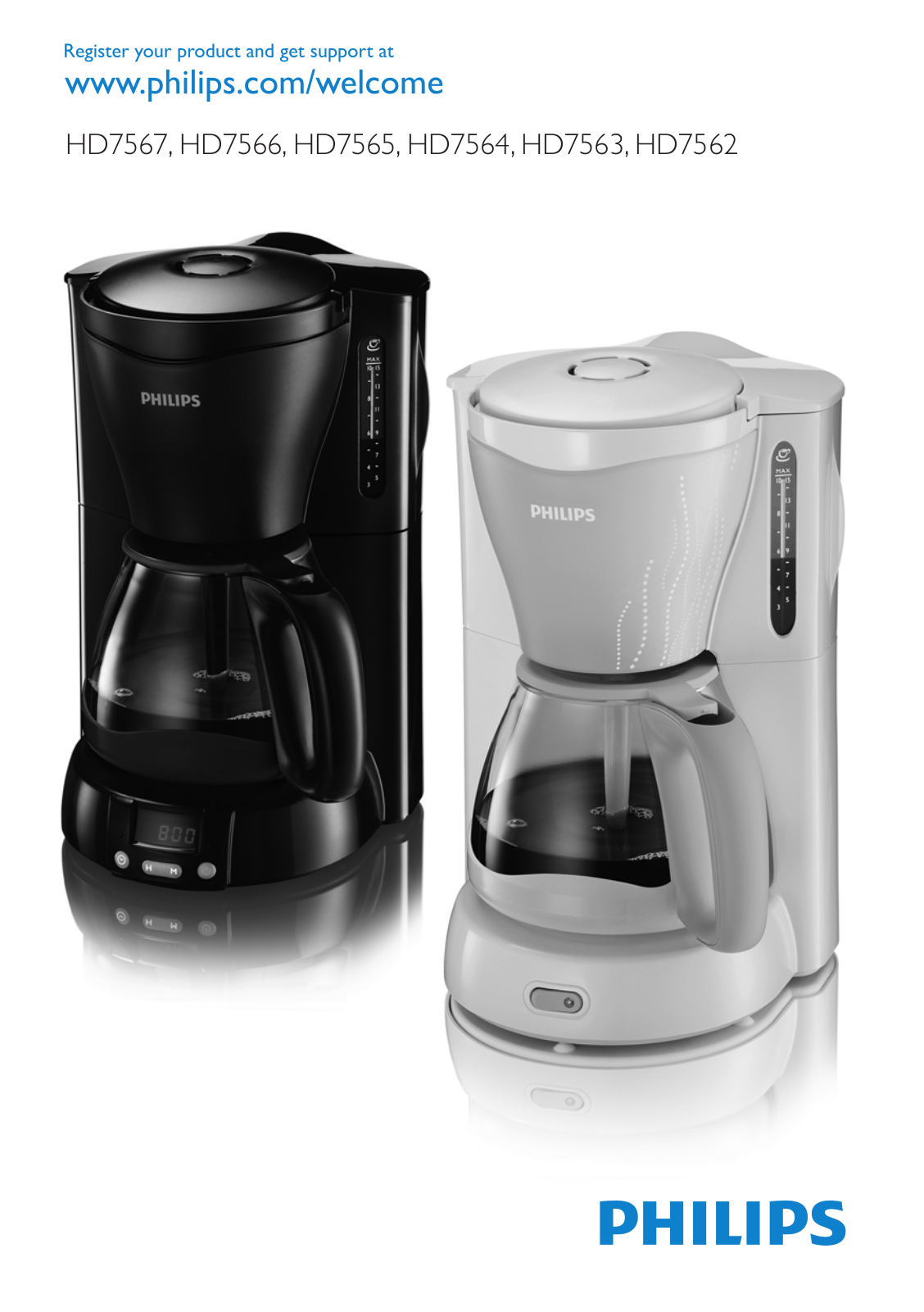 Philips Viva Cafetera User Manual