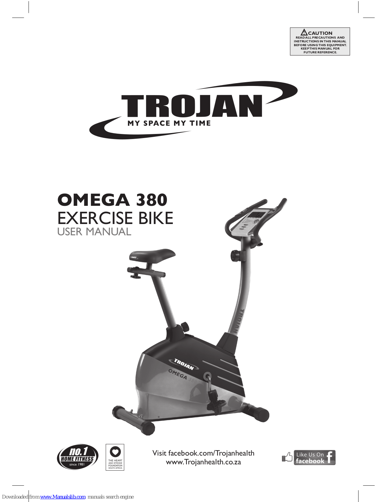 Trojan OMEGA 380, PACE 380, 5 MINUTE SHAPER PLANK User Manual