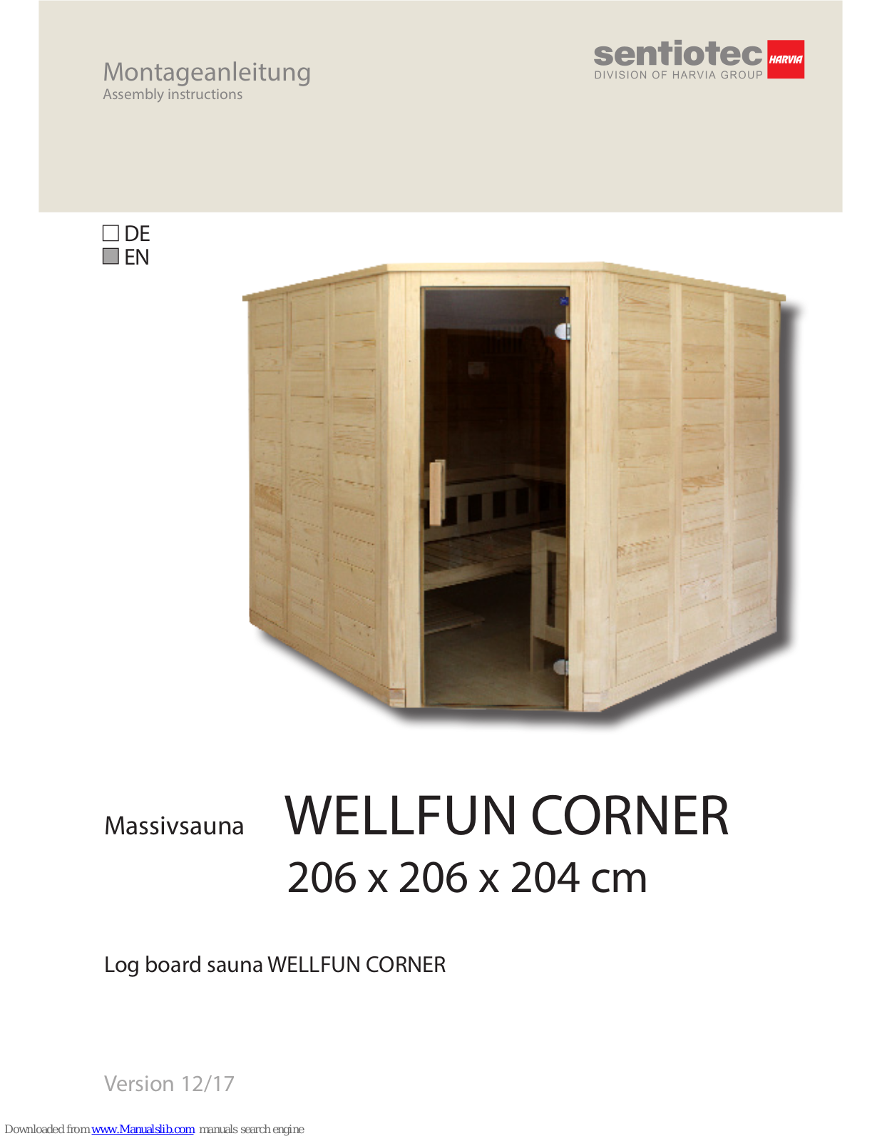 Sentiotec WELLFUN CORNER Assembly Instruction Manual - ManualMachine.com