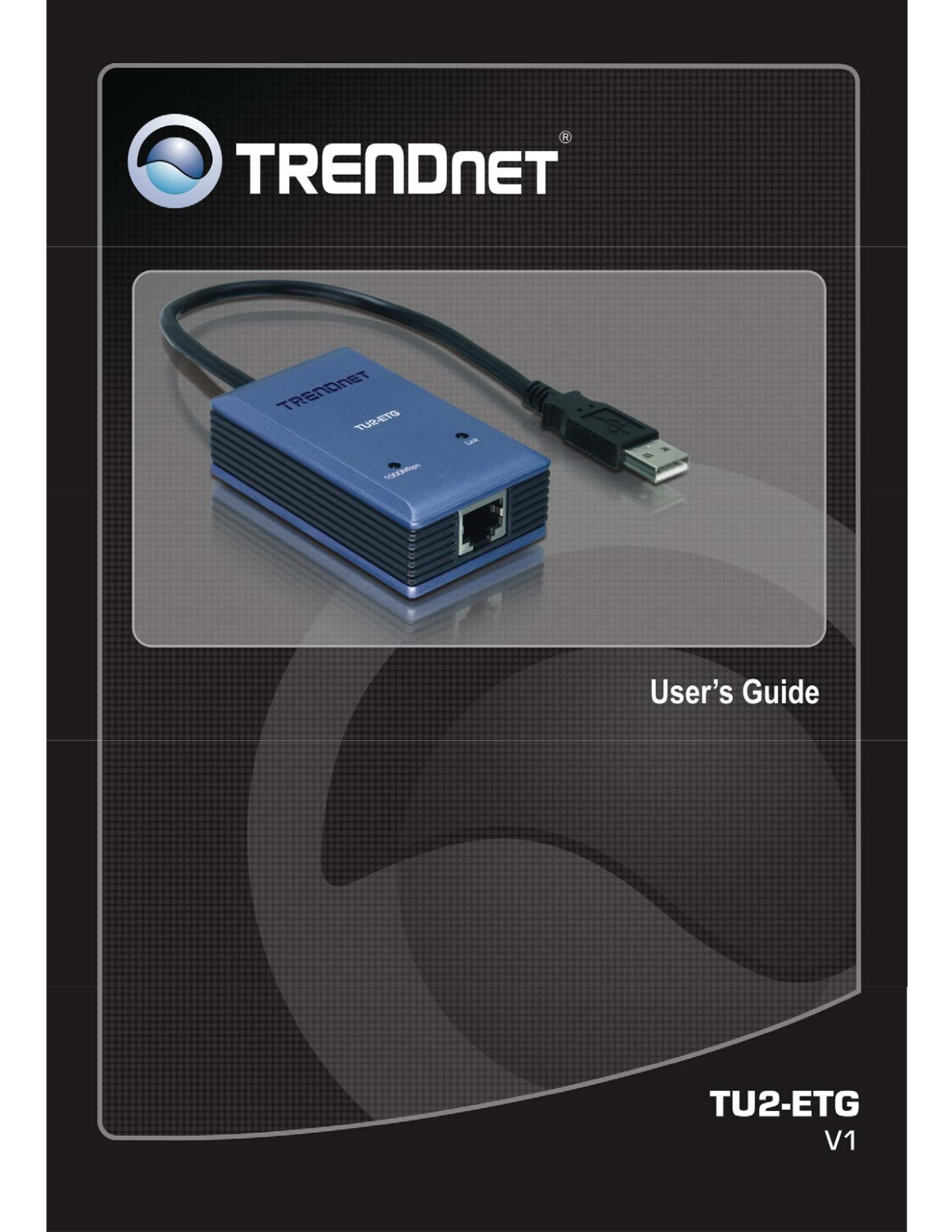 TRENDnet TU2ETG User Manual