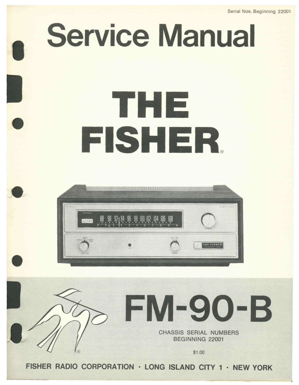 Fisher FM-90-B Service Manual