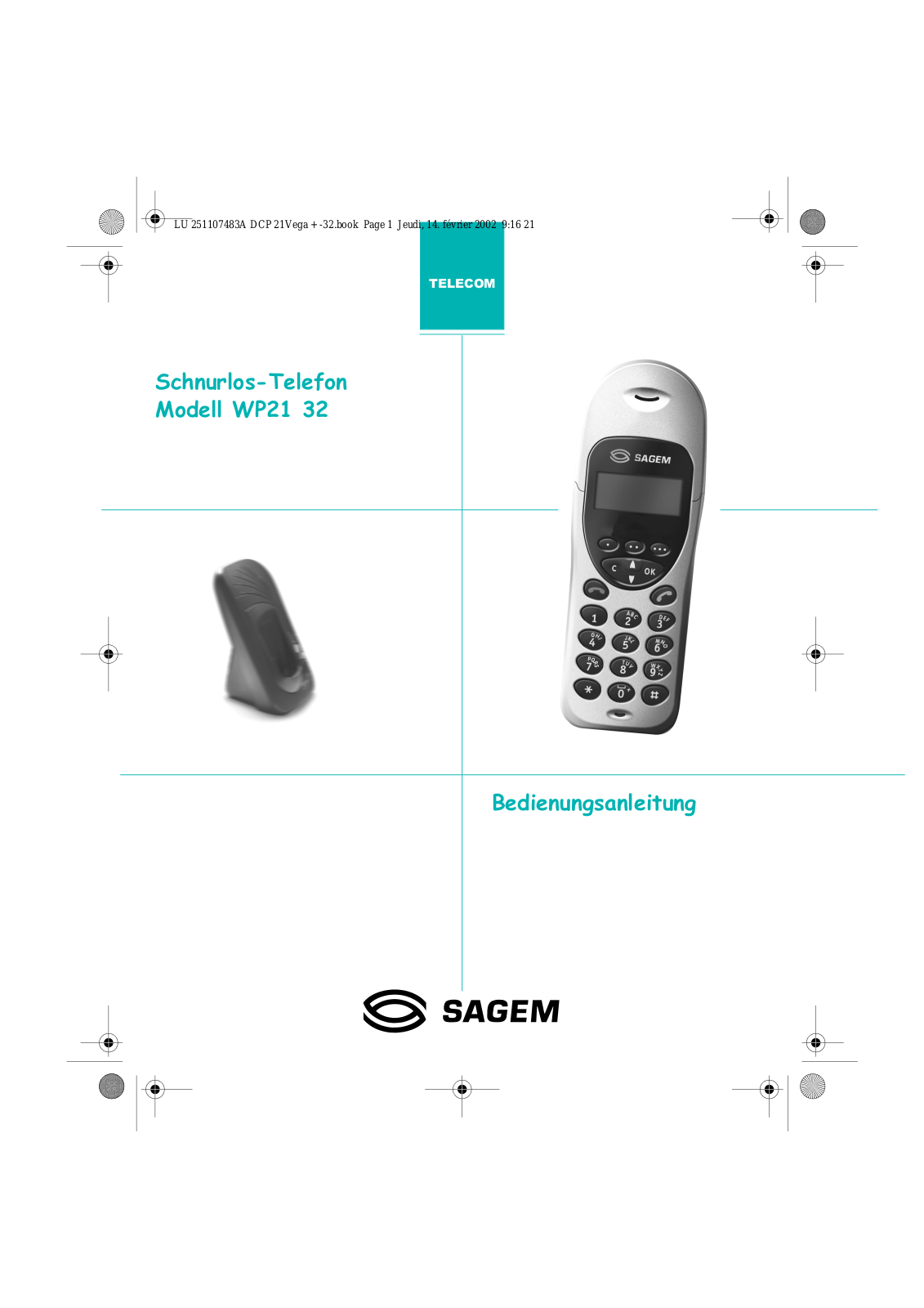 Sagem WP 21-32 User Manual