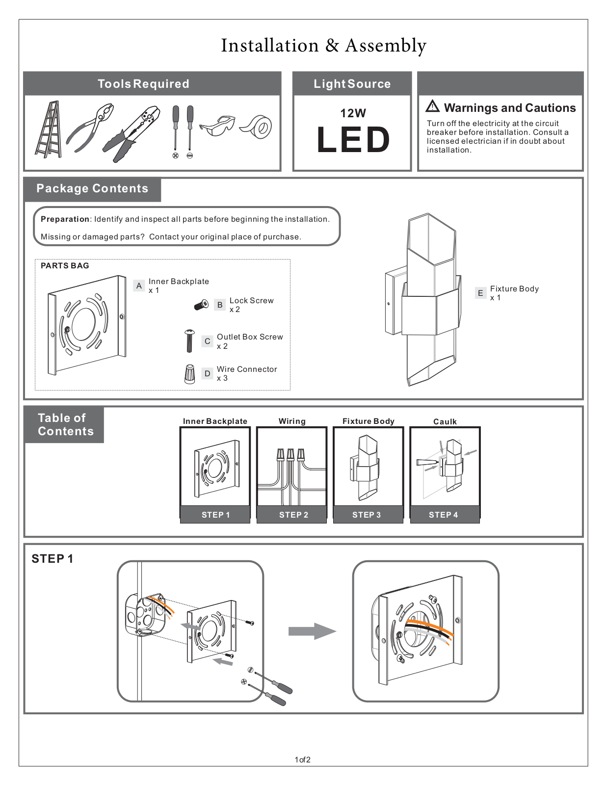AllModern W002648942 Installation & Assembly