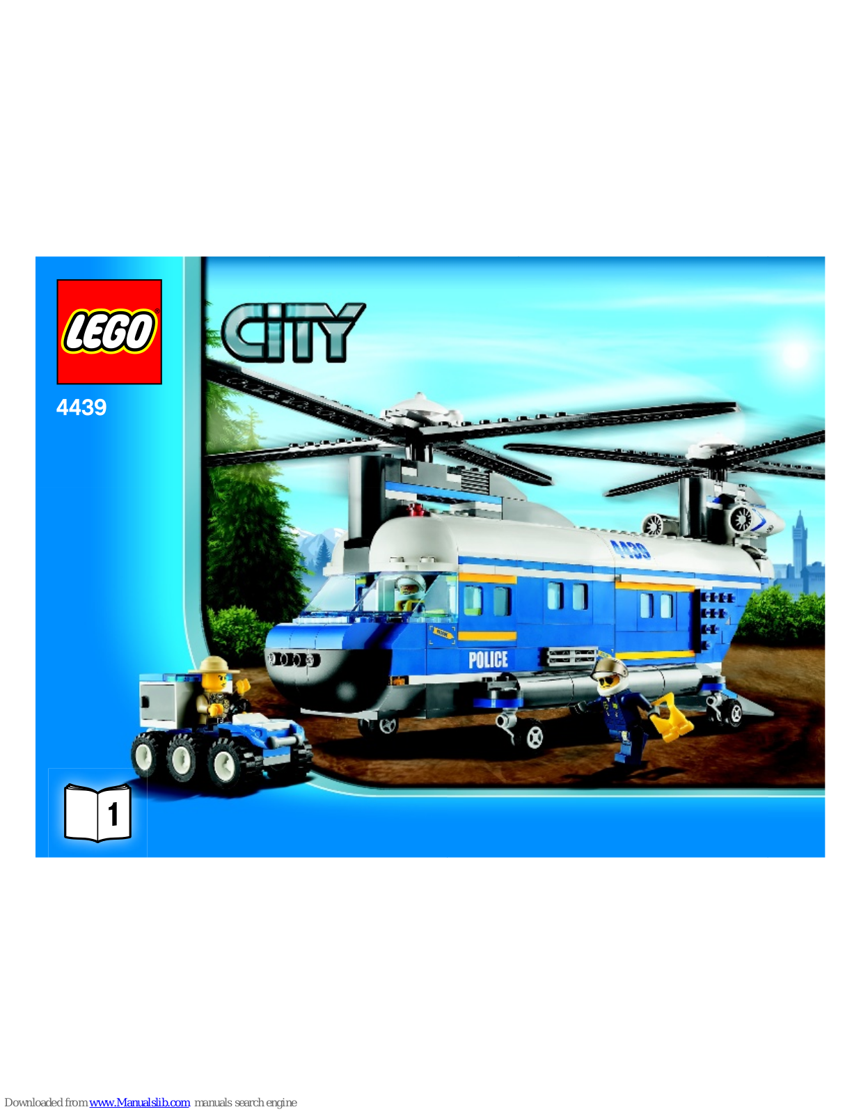 LEGO 4439, DINO 5886, City 4439 Instructions Manual