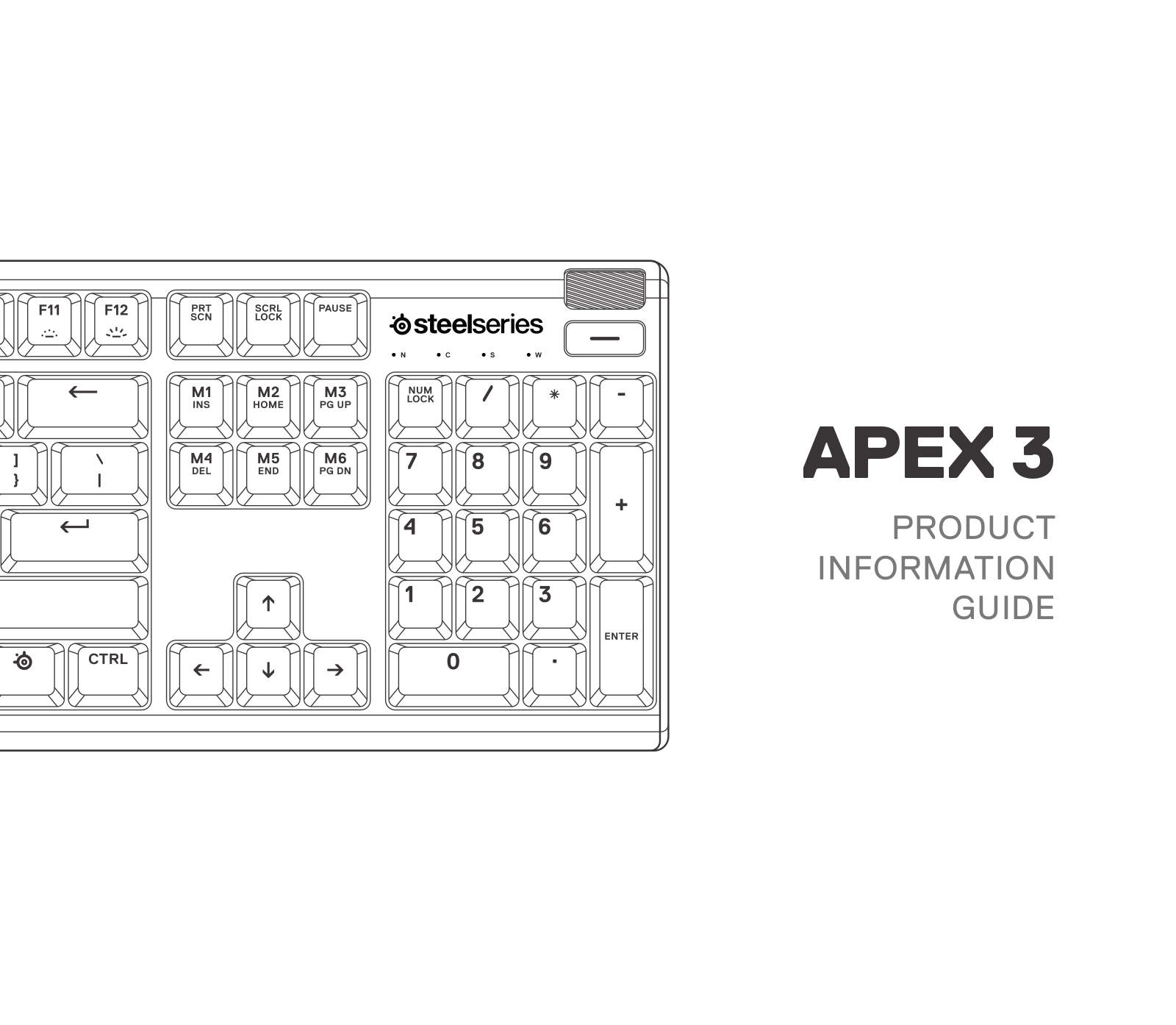 SteelSeries APEX 3 Product Information