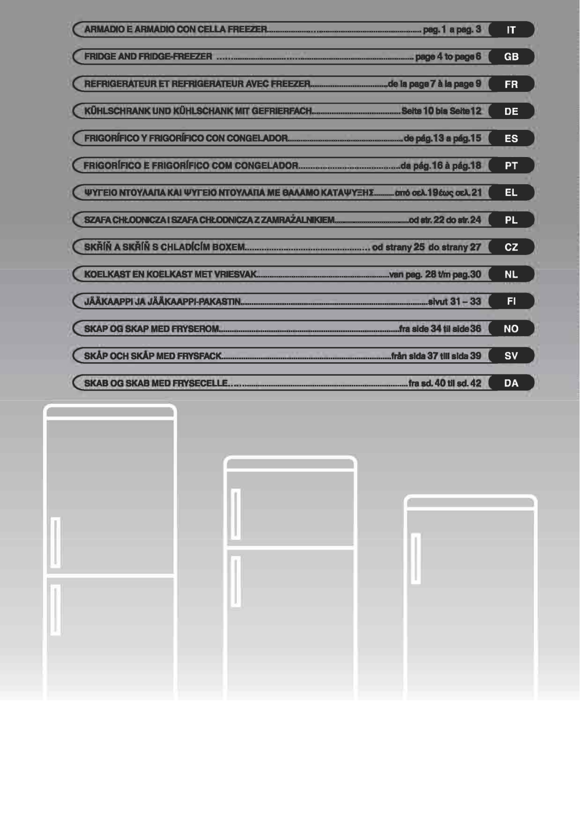 CANDY CBL140A, CBO150, CFBO3550 User Manual