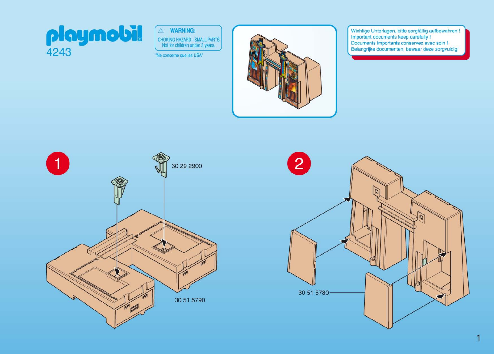 Playmobil 4243 Instructions