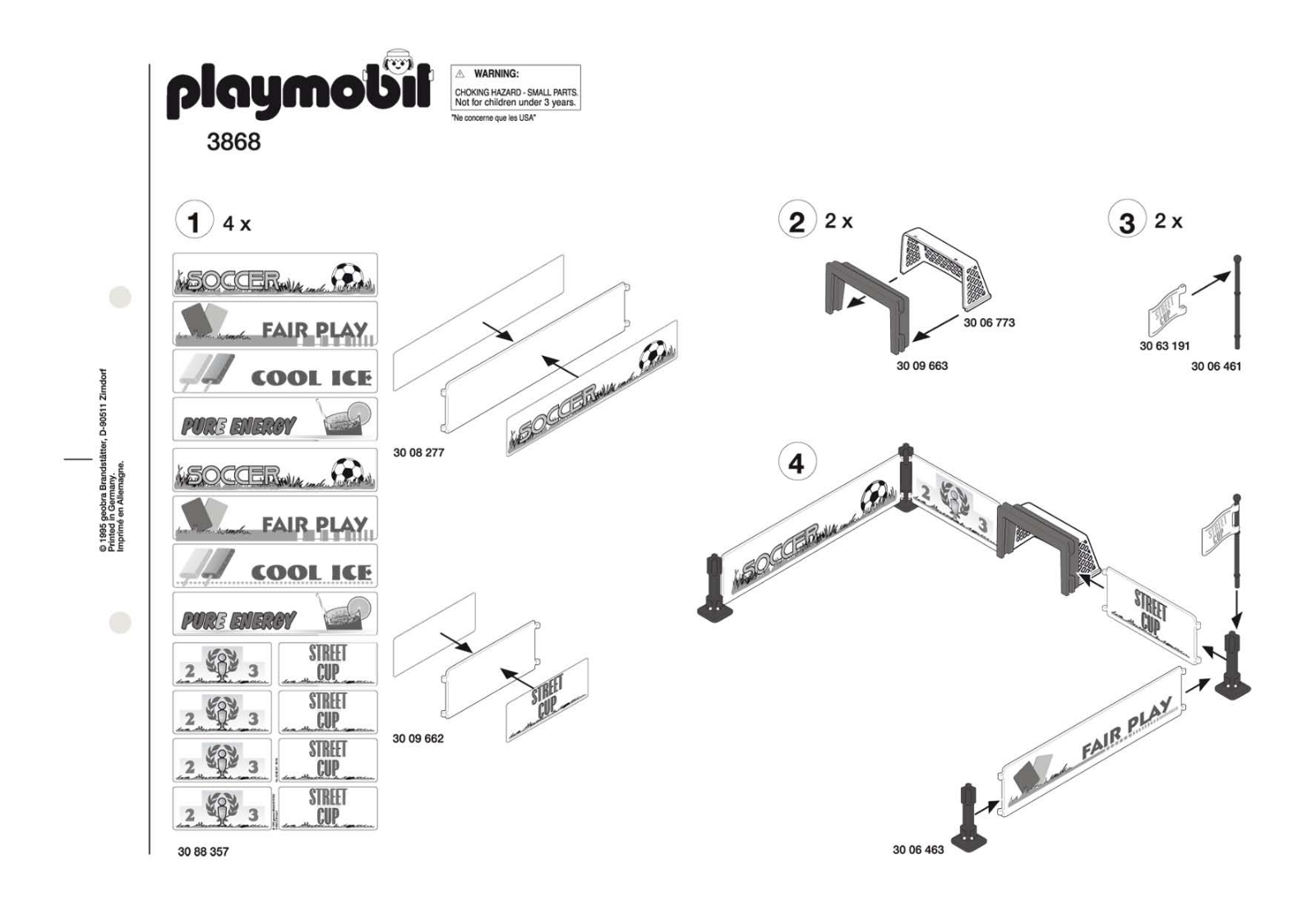 Playmobil 3868 Instructions