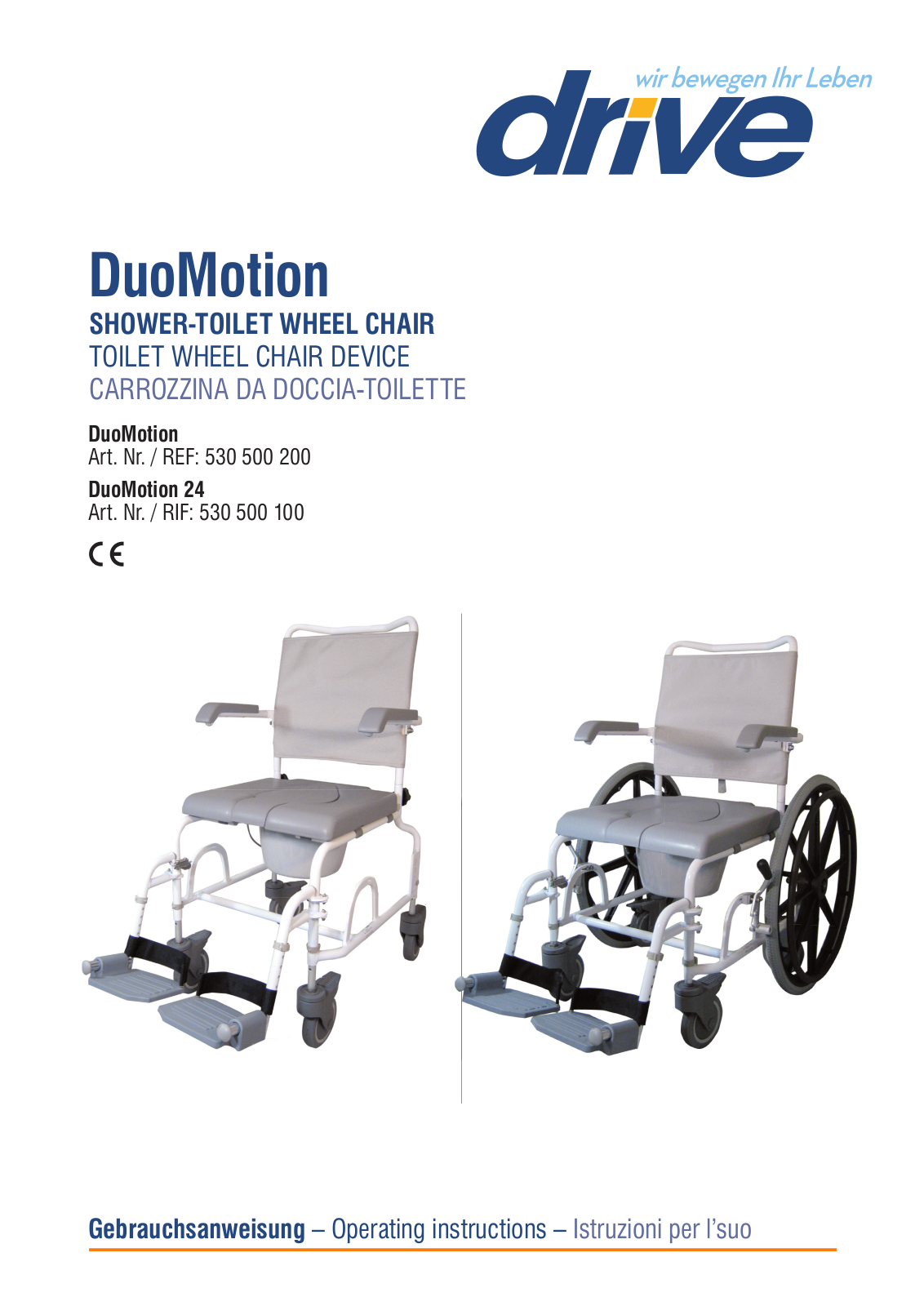 Drive DuoMotion, DuoMotion 24 Operating Instructions Manual