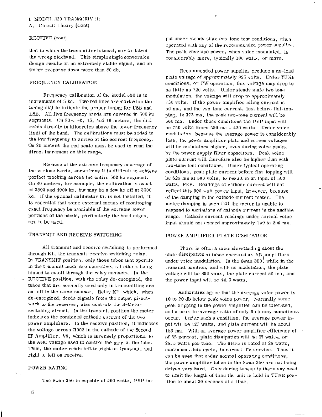 Swan 350 User Manual (PAGE 05)