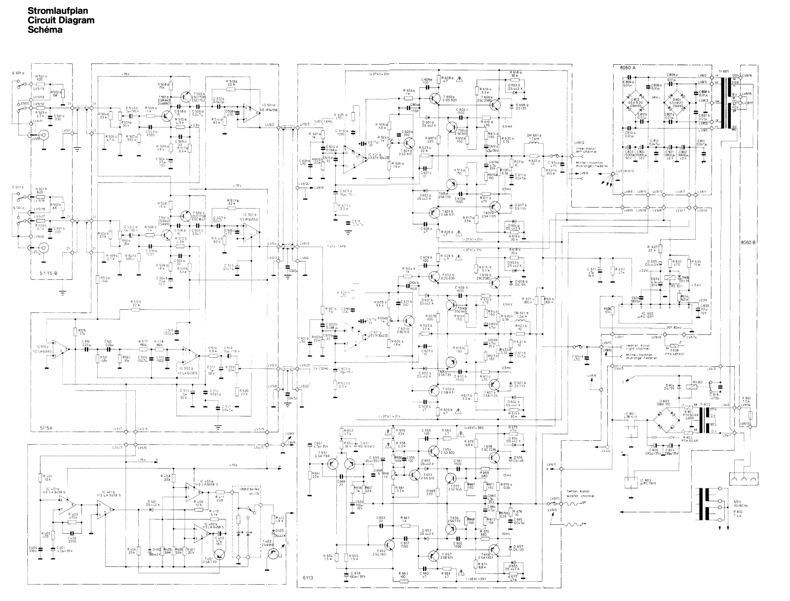 Braun SW-2 Schematic