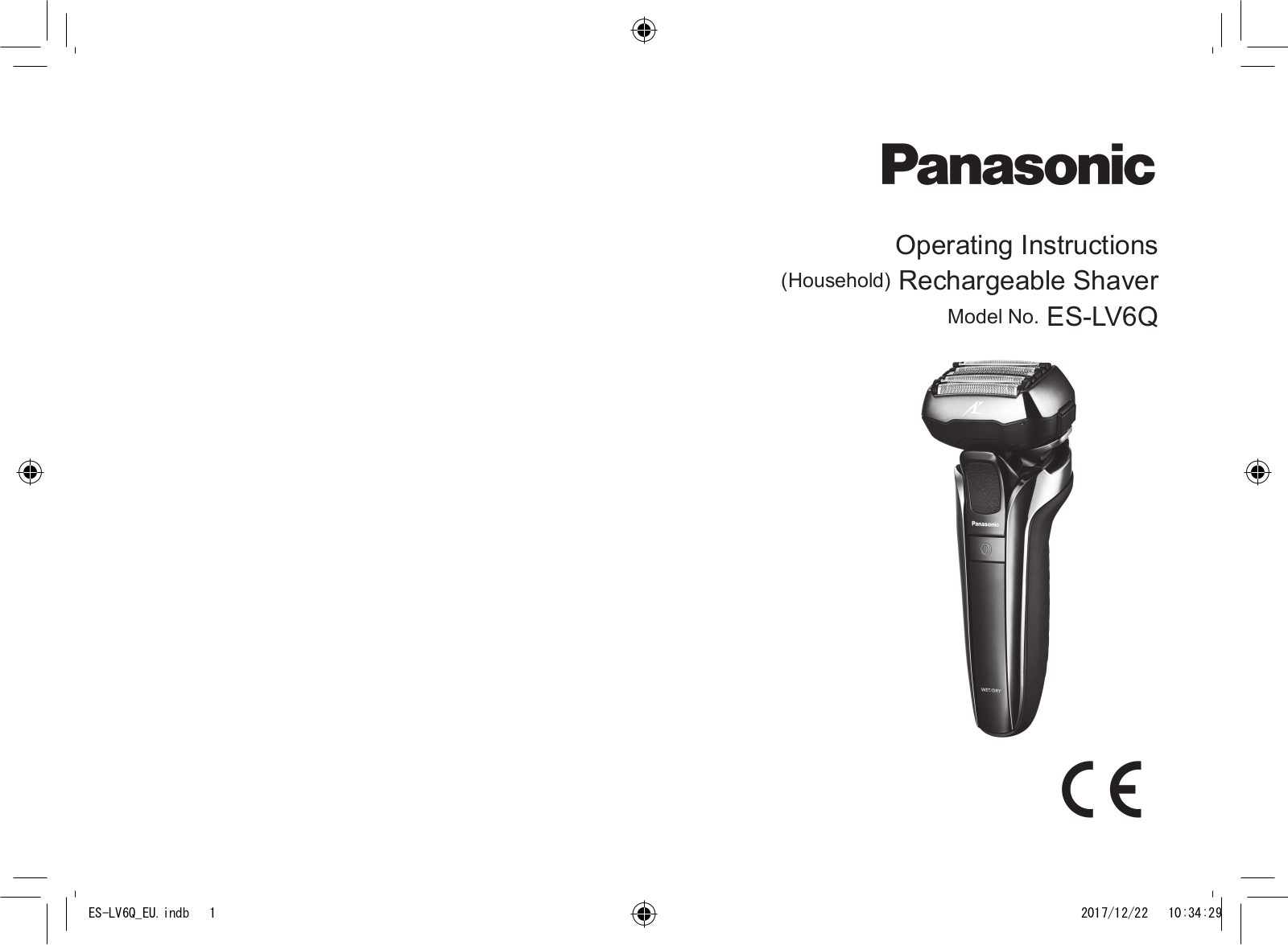 Panasonic ES-LV6Q-S803 User Manual