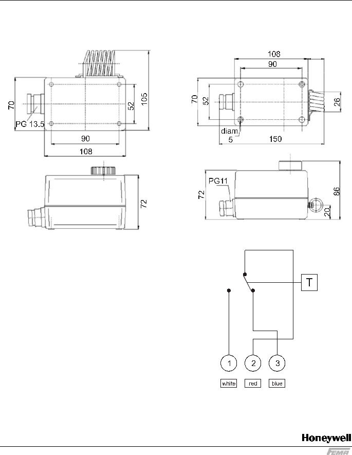 Honeywell T6120 DATASHEET