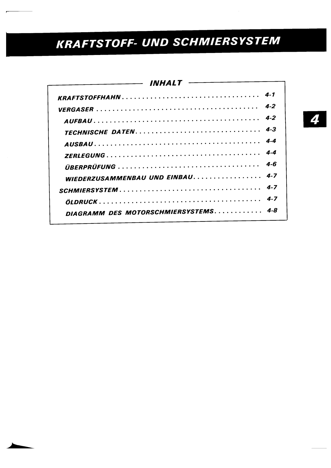 Suzuki DR350 Service Manual 04 Kraftstoff und Schmiersystem