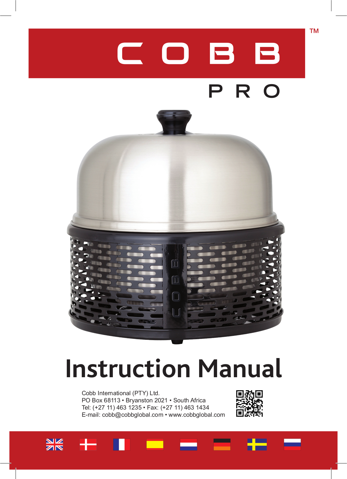 Cobb Pro Instruction Manual - ManualMachine.com