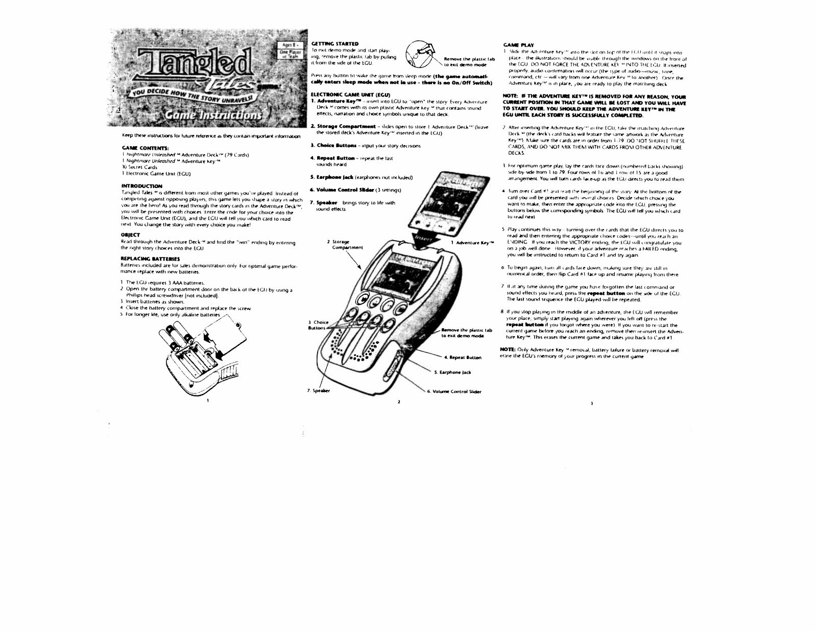 Fisher-Price G7727 Instruction Sheet