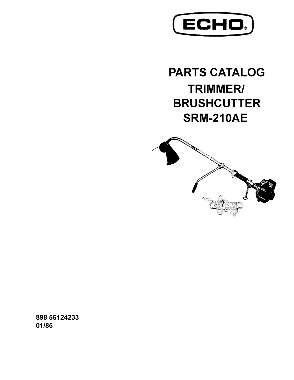 Echo SRM-210AE User Manual