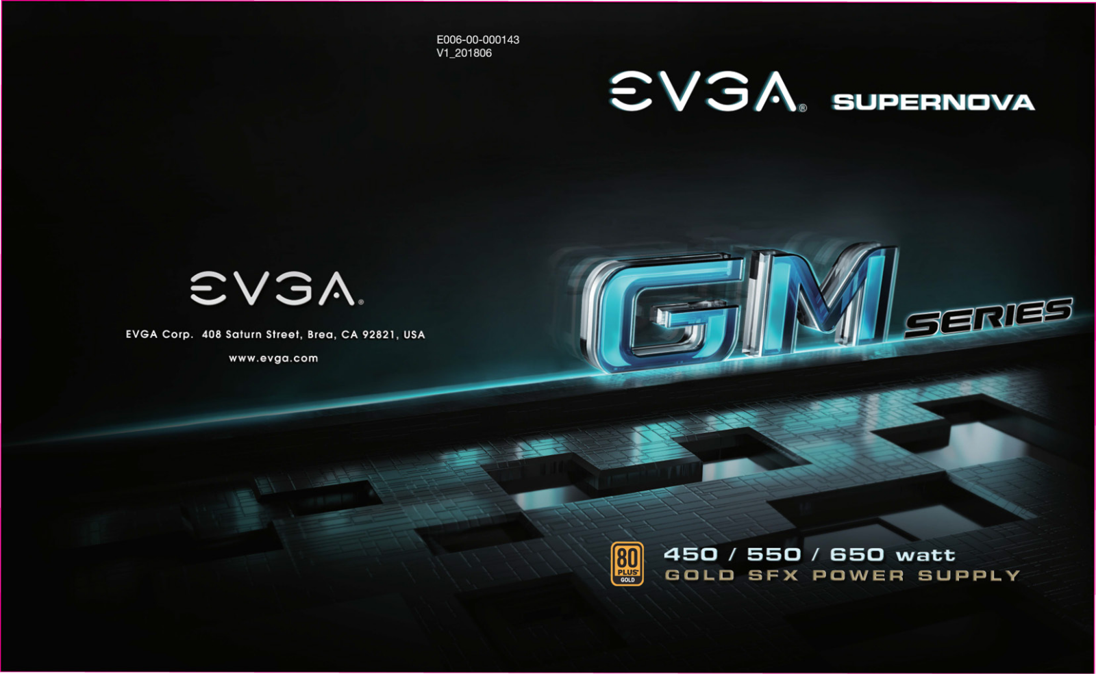 EVGA SuperNOVA 450 GM operation manual