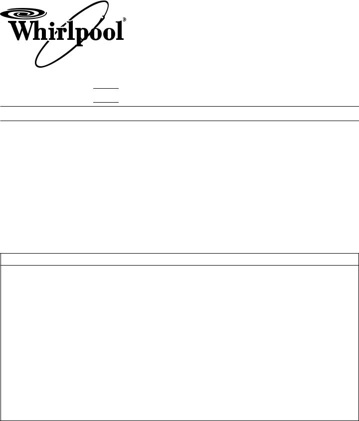 Whirlpool 3LCHW9100YQ0 Parts Diagram