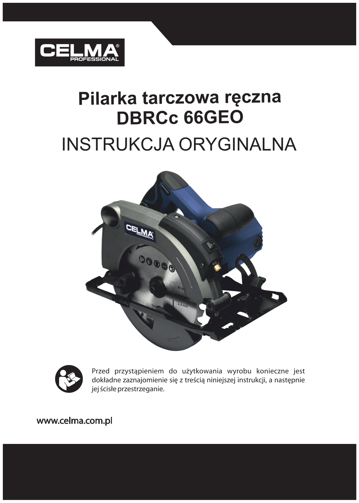 CELMA PROFESSIONAL DBRCc 66GEO User guide - ManualMachine.com