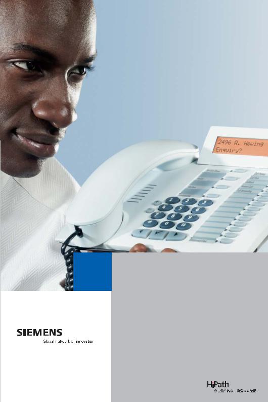 Siemens iPath 3000 User Manual