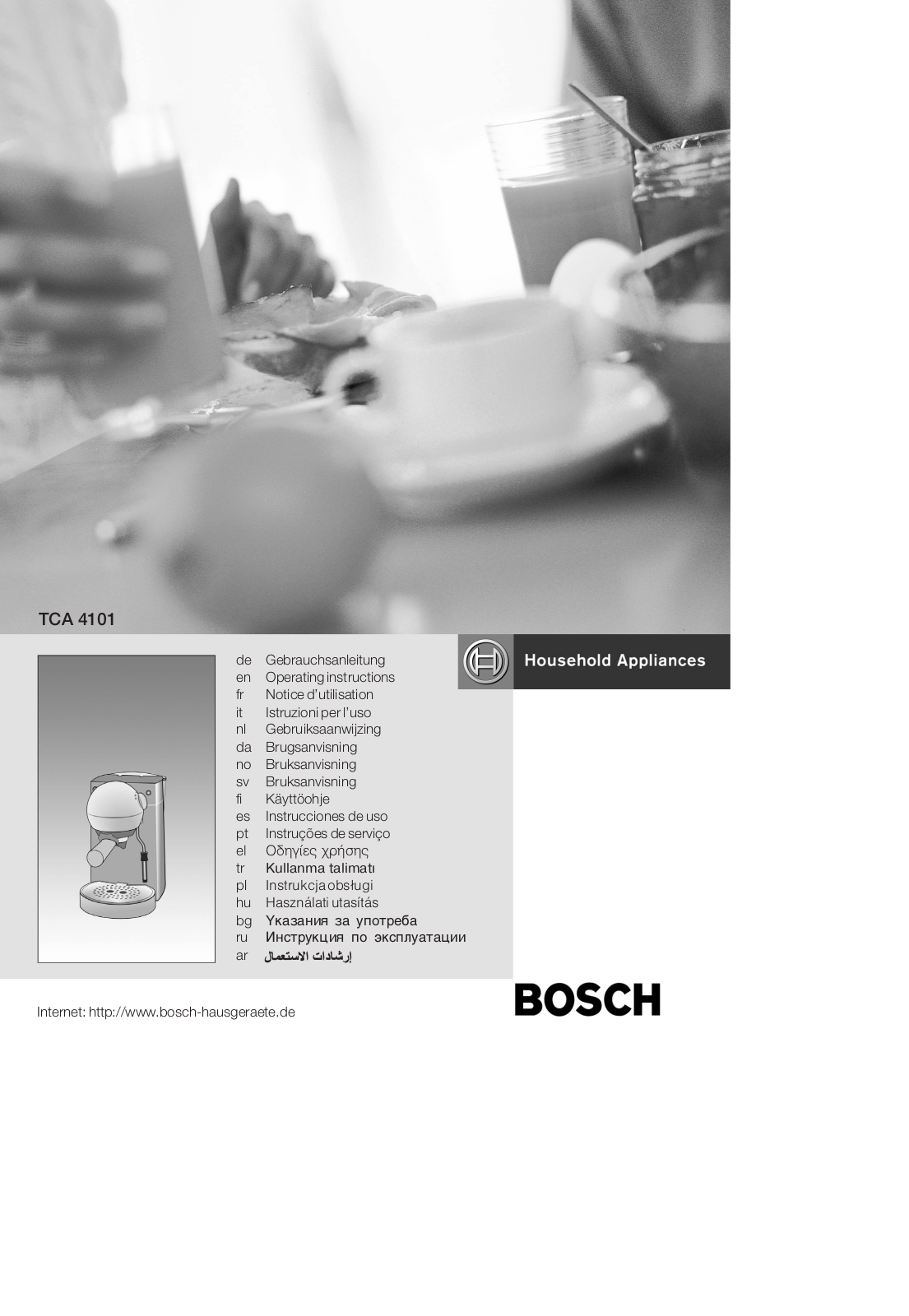 Bosch TCA-4101 User Manual