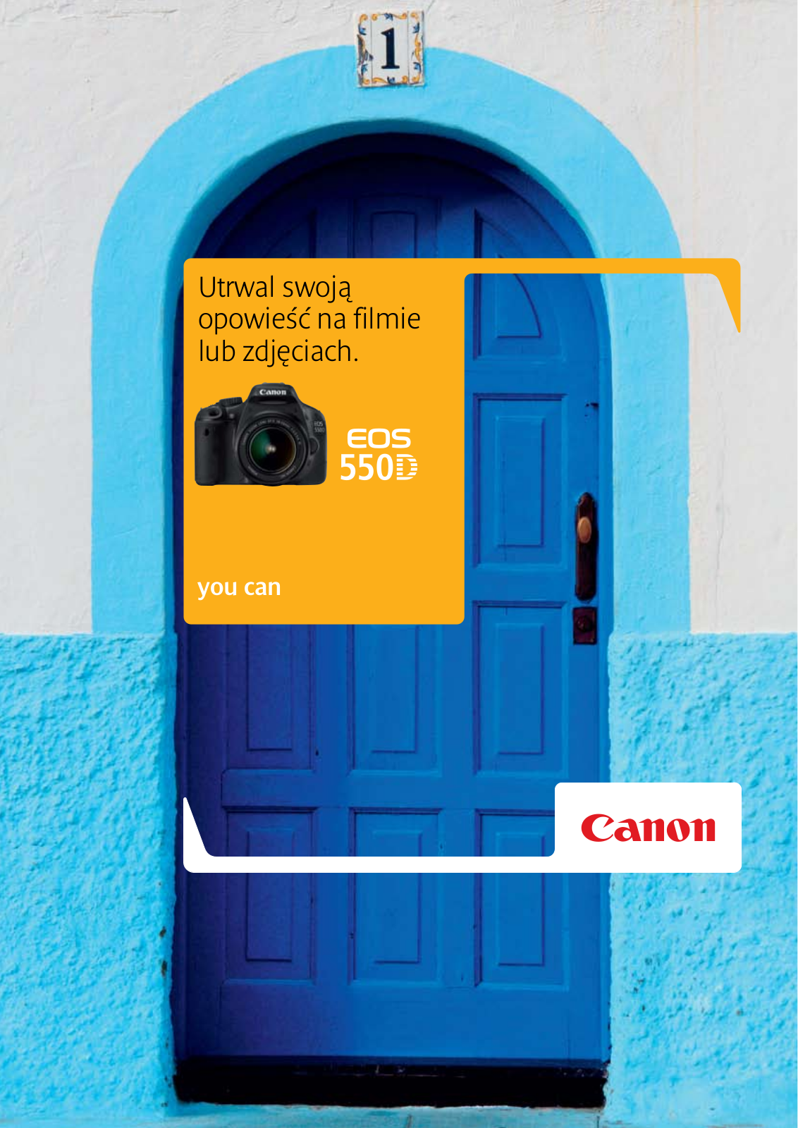 Canon EOS 550D brochure