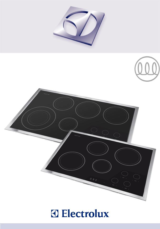 Electrolux EW30IC60IB, EW30IC60IS, EW36IC60IS, EW36IC60IB Owners Manual