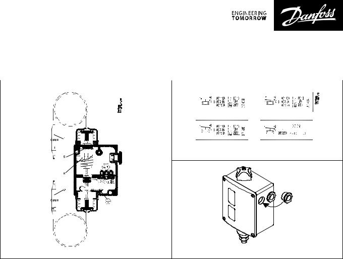 Danfoss RT 270, RT 271 Installation guide