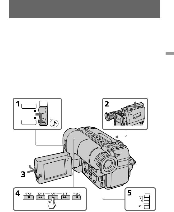 Sony CCD-TRV12E, CCD TRV 10 E User Manual