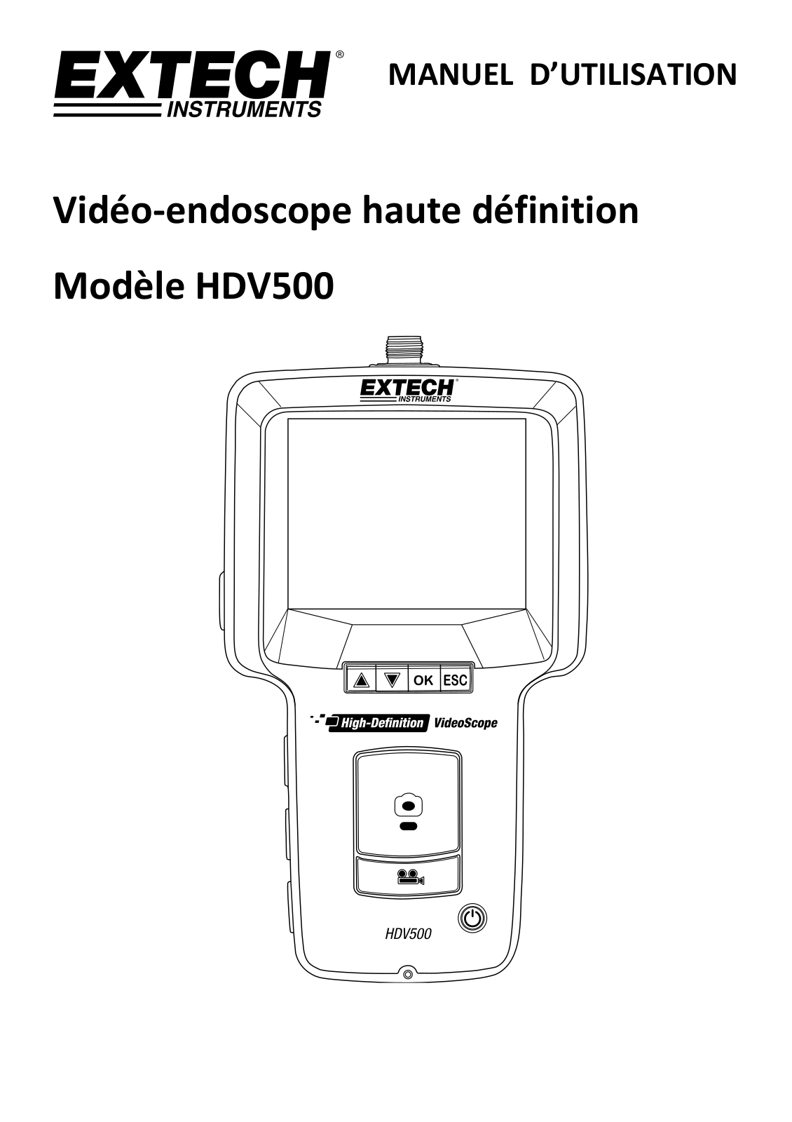 Extech HDV540 User guide