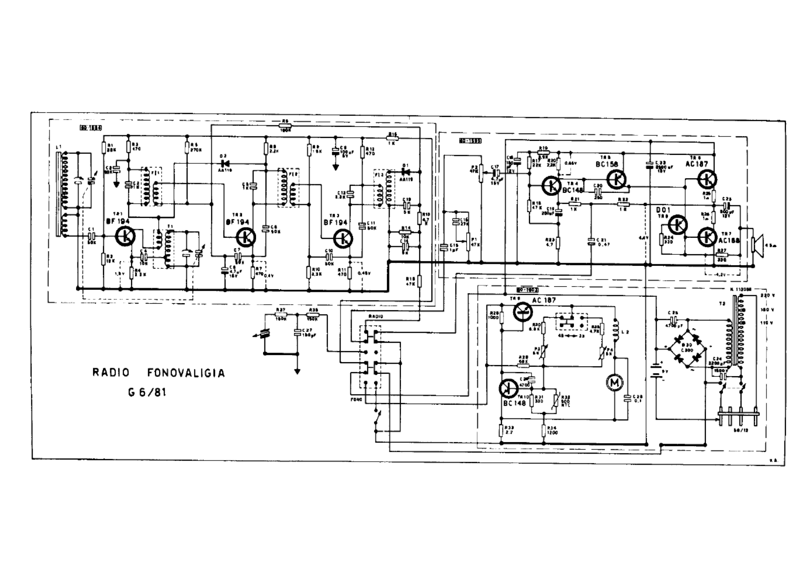 Geloso g6 81 schematic