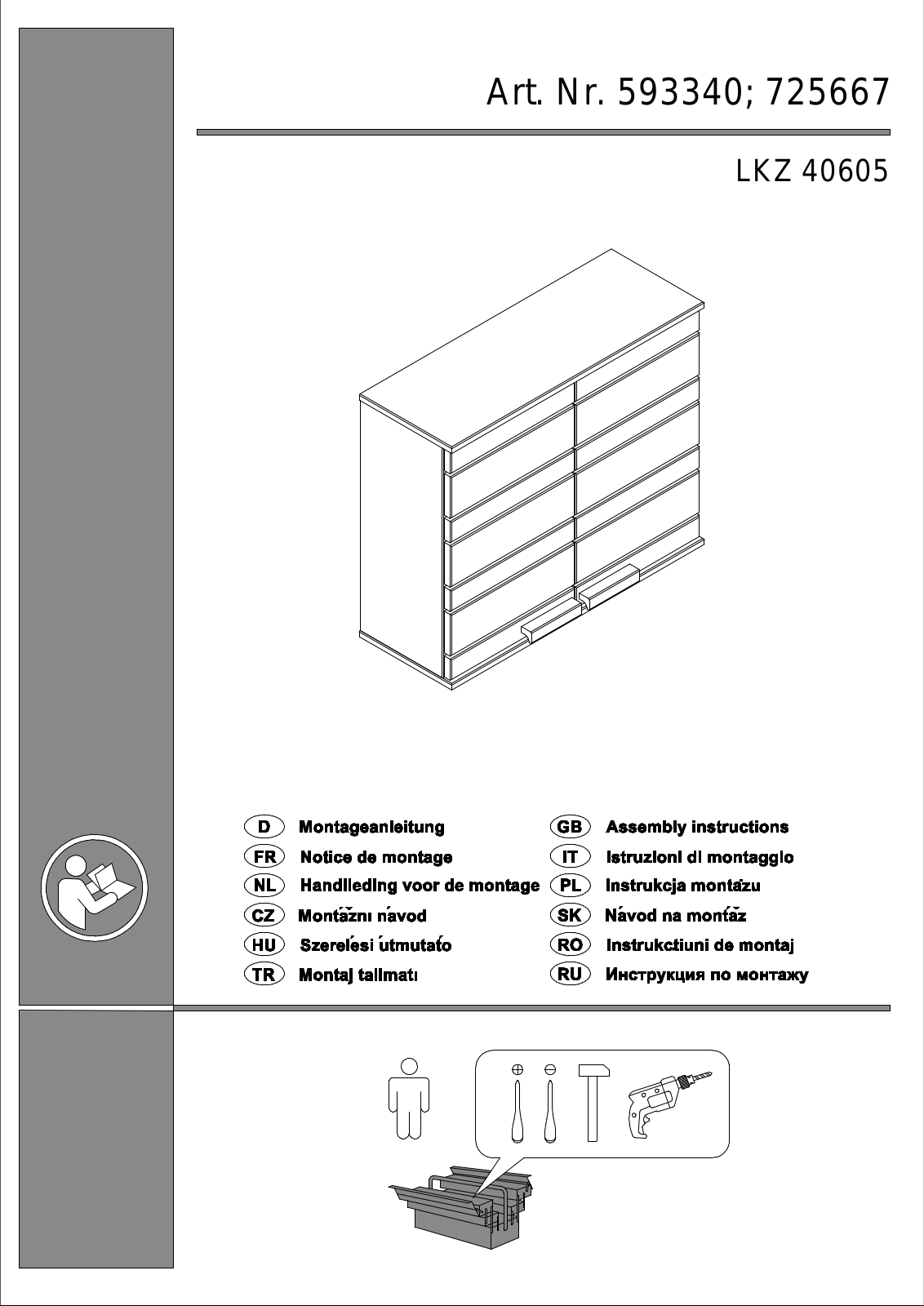 Home affaire Jossy Assembly instructions