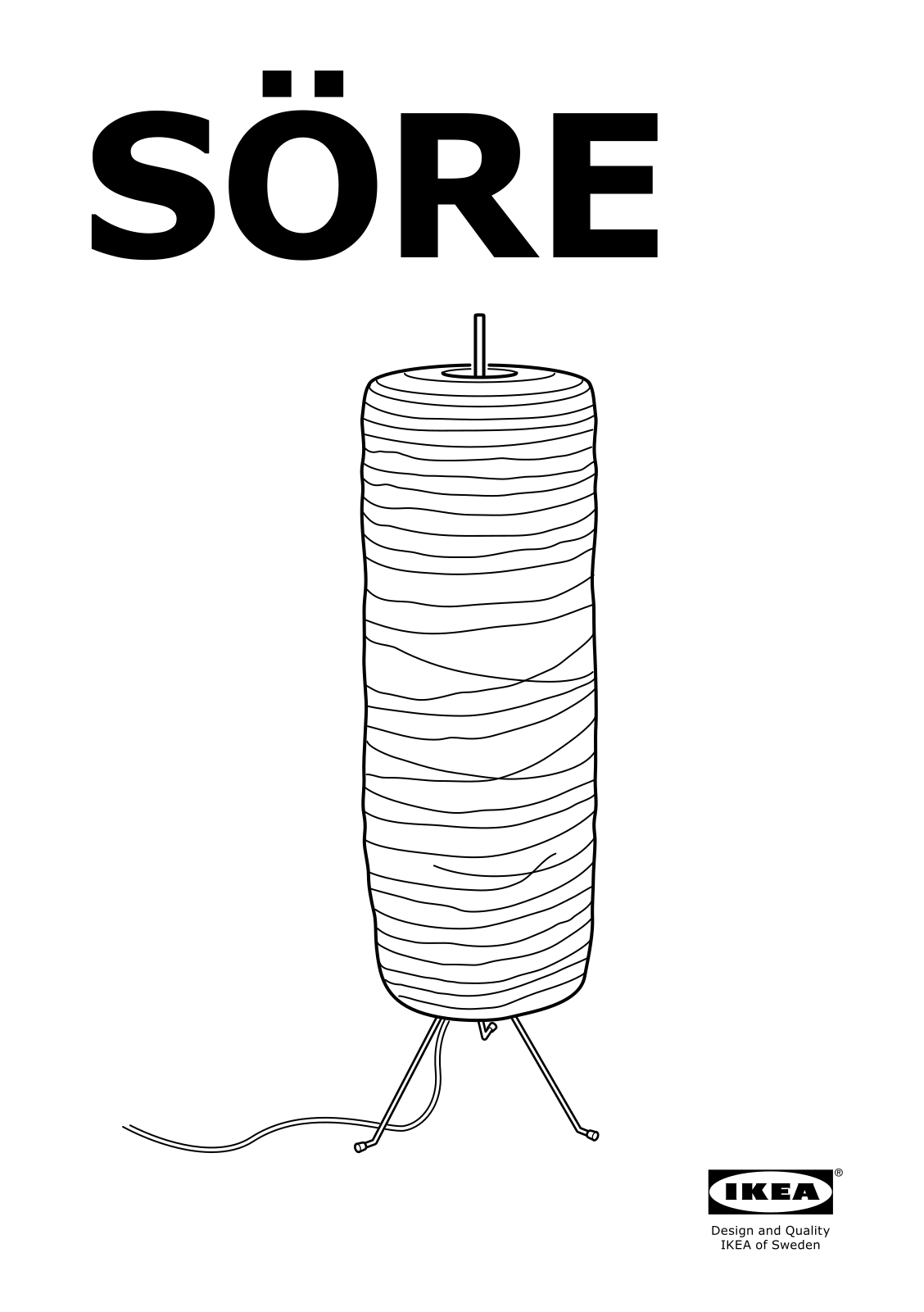 IKEA SORE User Manual