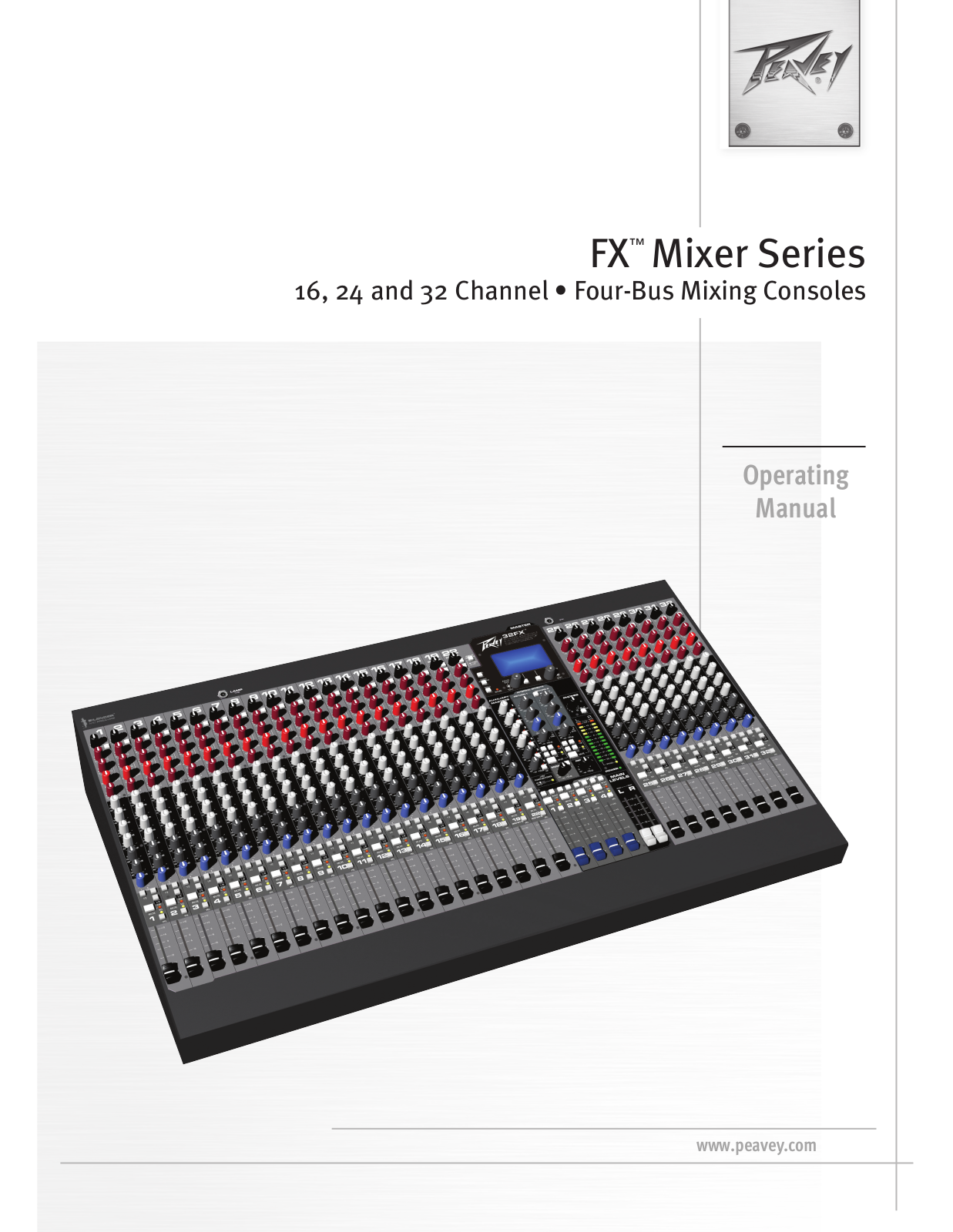 Peavey Mixer User Manual