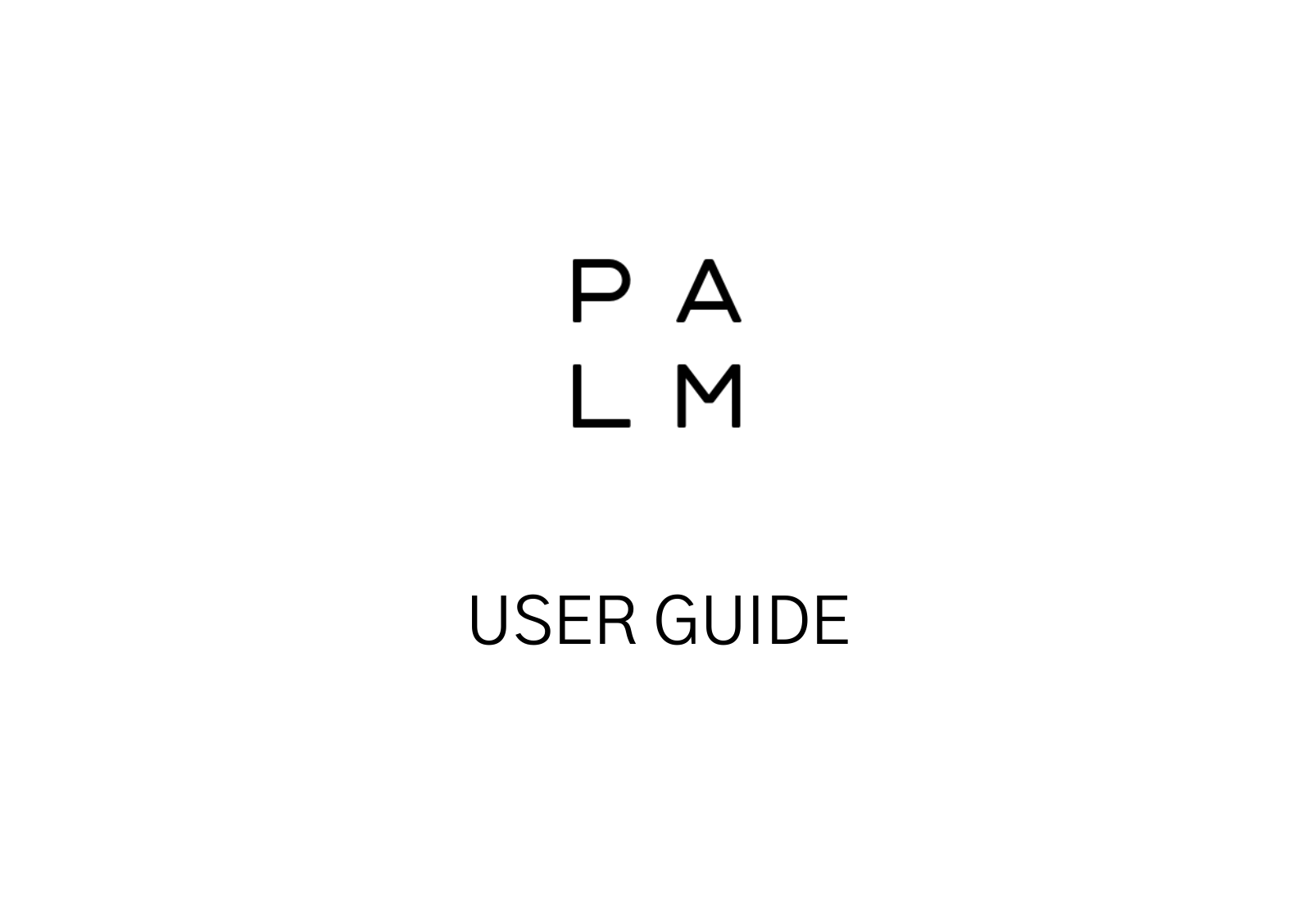 Verizon Palm User Manual