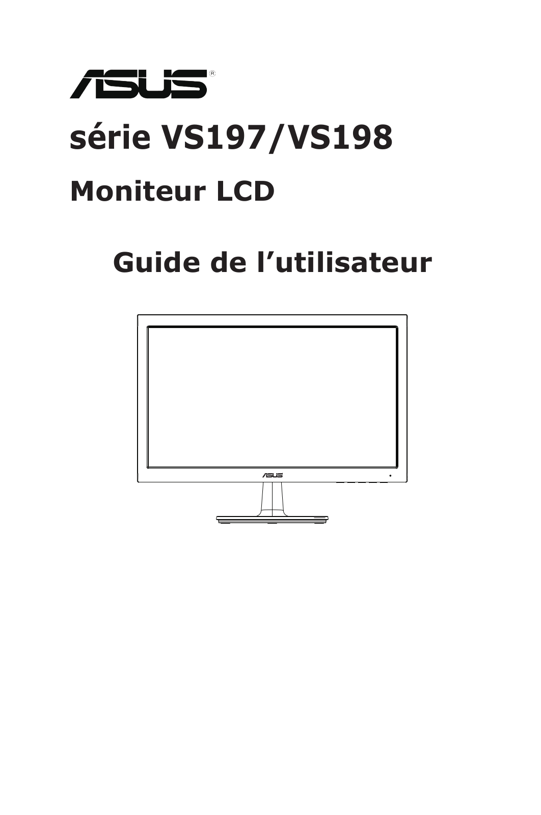 Asus VS198D-P, VS197T-P, VS197D, VS197D-P, VS197N User’s Manual