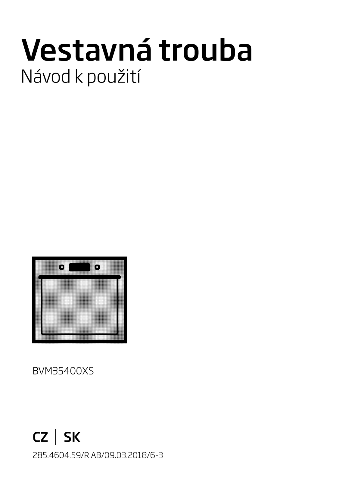 BEKO BVM35400XS User Manual